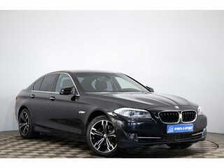 2012 BMW 5 серии 528i VI (F10/F11/F07), чёрный, 2129000 рублей, вид 1