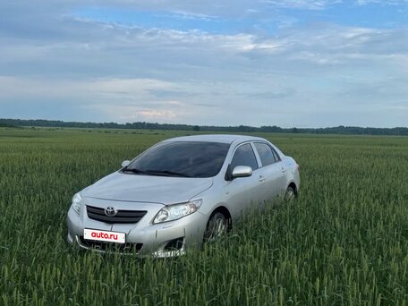 2008 Toyota Corolla X (E140, E150), серебристый, 680000 рублей, вид 2