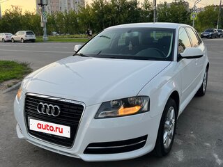 2012 Audi A3 II (8P) Рестайлинг 2, белый, 750000 рублей, вид 1