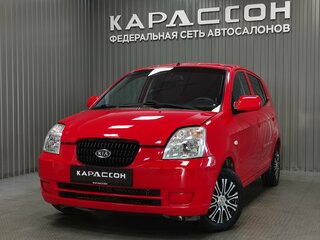 2007 Kia Picanto I, красный, 390000 рублей, вид 1