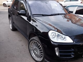 2009 Porsche Cayenne Diesel I Рестайлинг (957), чёрный, 1650000 рублей, вид 5