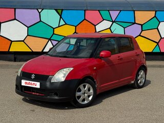 2006 Suzuki Swift III, красный, 299000 рублей, вид 1