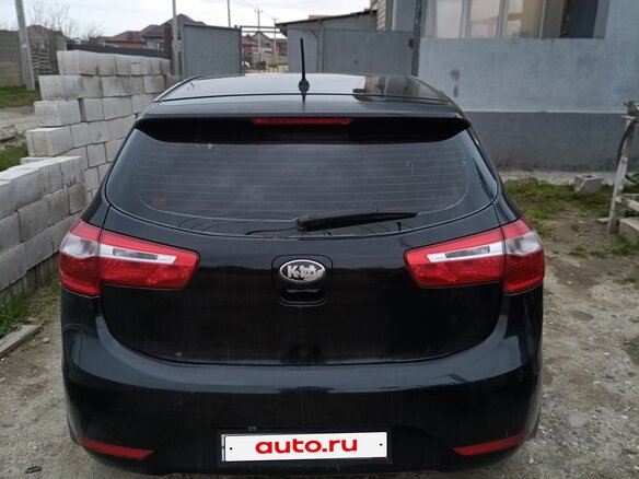 2013 Kia Rio III, чёрный, 690000 рублей - вид 5