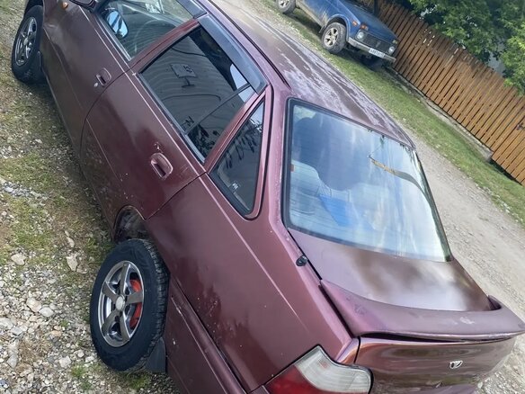 1997 Daewoo Nexia I, красный, 115000 рублей - вид 6