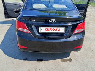 2016 Hyundai Solaris I Рестайлинг, чёрный, 860000 рублей, вид 2
