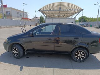2006 Chevrolet Aveo I, чёрный, 315000 рублей, вид 4