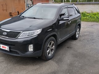 2013 Kia Sorento II Рестайлинг, чёрный, 1280000 рублей, вид 2