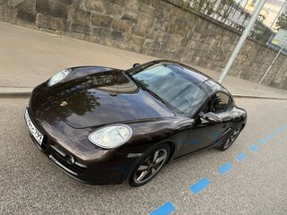 2008 Porsche Cayman I (987), коричневый, 3450000 рублей, вид 2