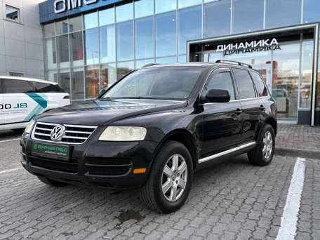 2004 Volkswagen Touareg I, чёрный, 559000 рублей, вид 1