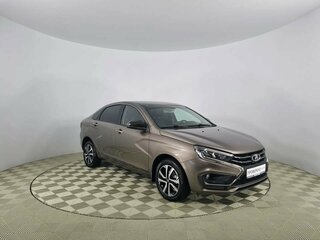 2024 Lada (ВАЗ) Vesta I Рестайлинг (NG), коричневый, 1407000 рублей, вид 3