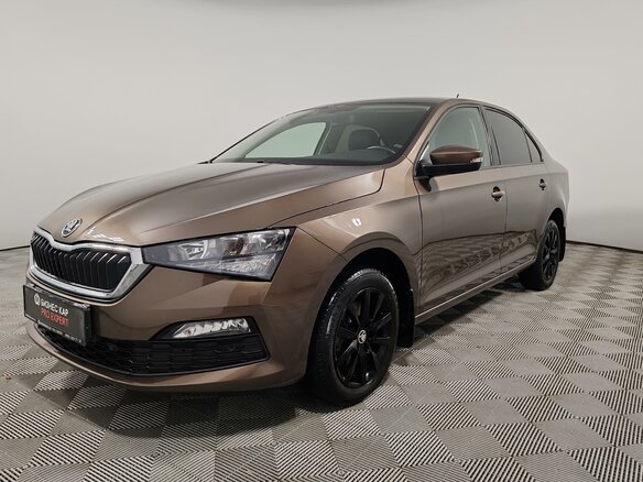 2020 Skoda Rapid II, коричневый, 1545000 рублей