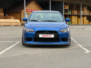 2008 Mitsubishi Lancer X, синий, 790000 рублей, вид 2
