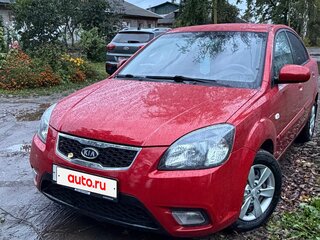 2011 Kia Rio II Рестайлинг, красный, 490000 рублей, вид 1