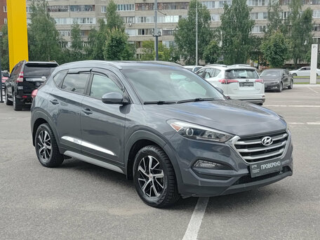 2018 Hyundai Tucson III, серый, 1880000 рублей, вид 3