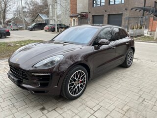 2015 Porsche Macan Turbo I, коричневый, 3990000 рублей, вид 1