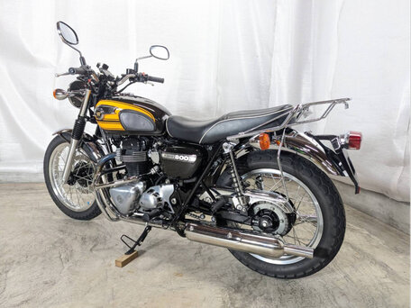 2017 Kawasaki W 800, золотистый, 680000 рублей, вид 4