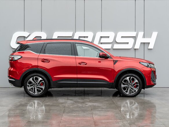 2024 Chery Tiggo 7 Pro Max I Рестайлинг, красный, 2080000 рублей - вид 4