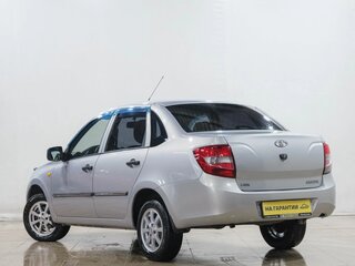 2013 Lada (ВАЗ) Granta I, серебристый, 509000 рублей, вид 4