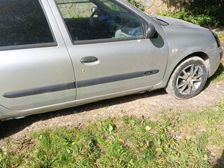 2005 Renault Symbol I Рестайлинг, серебристый, 150000 рублей, вид 3