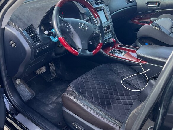 2007 Lexus GS 300 III, чёрный, 850000 рублей - вид 9