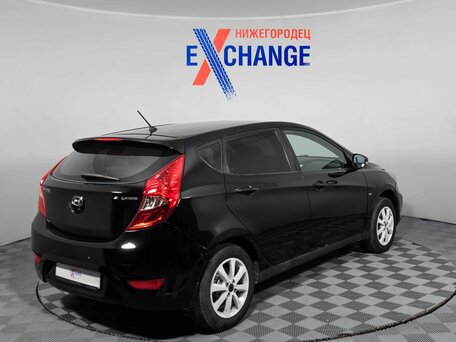 2011 Hyundai Solaris I, чёрный, 569000 рублей, вид 5
