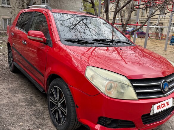 2013 Geely MK Cross I, красный, 260000 рублей - вид 1