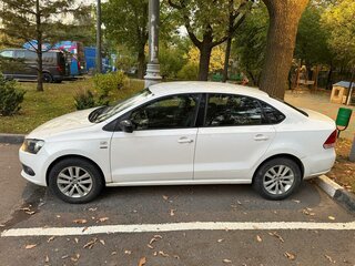 2013 Volkswagen Polo V, белый, 630000 рублей, вид 5