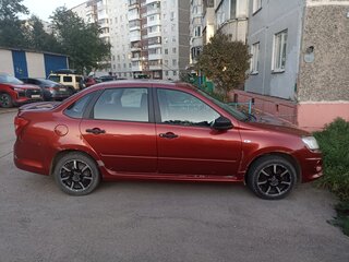 2017 Lada (ВАЗ) Granta Sport I, красный, 360000 рублей, вид 3