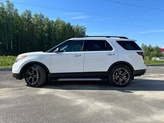 2014 Ford Explorer Sport V, белый, 1850000 рублей, вид 4
