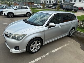 2014 Toyota Corolla Fielder XI (E160, E170, E180), серебристый, 1175000 рублей, вид 2