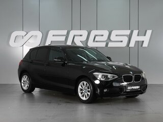 2012 BMW 1 серии 116i II (F20/F21), чёрный, 1170000 рублей, вид 1