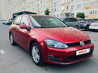 2014 Volkswagen Golf VII, красный, 1140000 рублей, вид 3