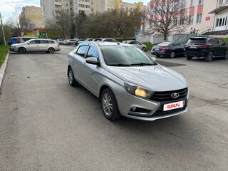 2016 Lada (ВАЗ) Vesta I, серебристый, 850000 рублей, вид 3