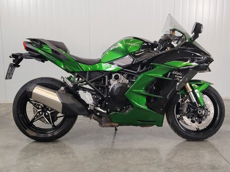 2018 Kawasaki Ninja H2 SX, зелёный, 1429000 рублей, вид 1