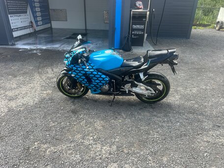 2003 Honda CBR 600RR, синий, 365000 рублей, вид 3