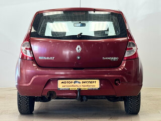 2011 Renault Sandero I, красный, 270000 рублей, вид 4