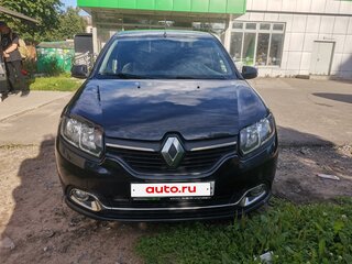 2016 Renault Logan II, чёрный, 840000 рублей, вид 3