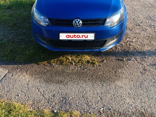 2011 Volkswagen Polo V, синий, 585000 рублей, вид 3