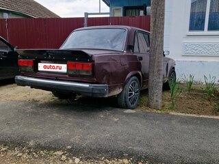 2006 Lada (ВАЗ) 2107, пурпурный, 170000 рублей, вид 3
