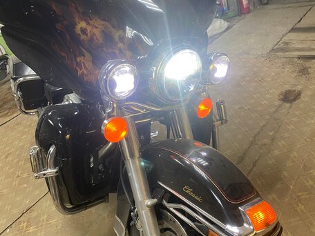 2002 Harley-Davidson Electra Glide, чёрный, 560000 рублей, вид 4