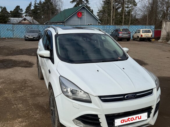 2013 Ford Kuga II, белый, 1200000 рублей