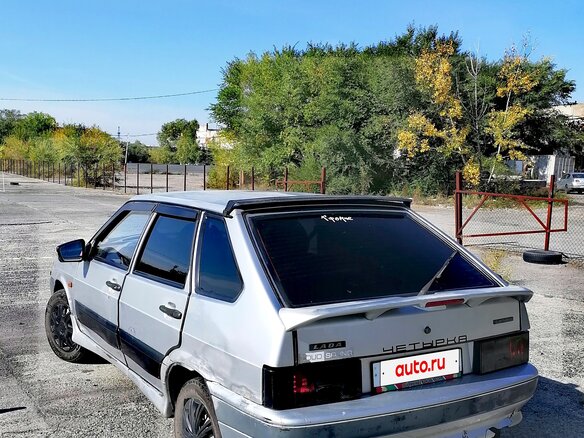 2005 Lada (ВАЗ) 2114, серебристый, 120000 рублей - вид 3