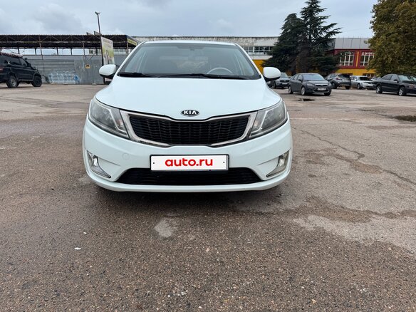 2011 Kia Rio III, белый, 775000 рублей - вид 1