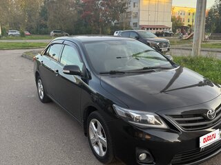 2011 Toyota Corolla X (E140, E150) Рестайлинг, чёрный, 1150000 рублей, вид 4