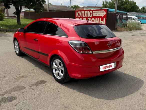 2006 Opel Astra GTC H Рестайлинг, красный, 420000 рублей - вид 4