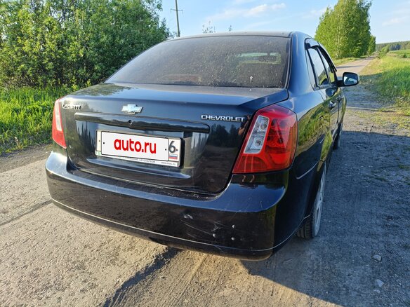 2012 Chevrolet Lacetti I, чёрный, 455000 рублей - вид 8
