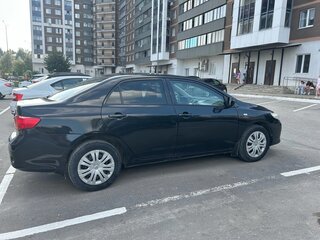 2008 Toyota Corolla AMT X (E140, E150), чёрный, 670000 рублей, вид 5