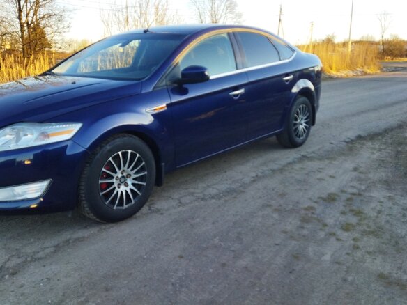 2008 Ford Mondeo IV, синий, 600000 рублей