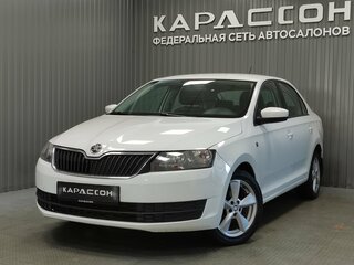 2017 Skoda Rapid I Рестайлинг, белый, 750000 рублей, вид 1