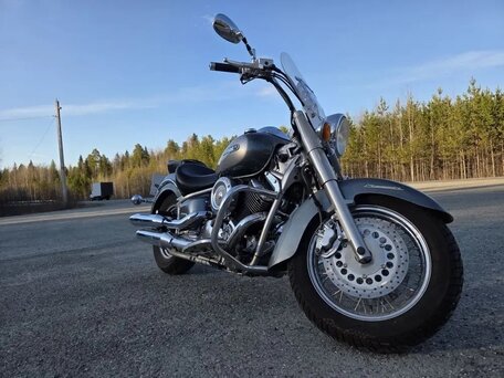 2007 Yamaha XVS1100, серый, 815000 рублей, вид 3